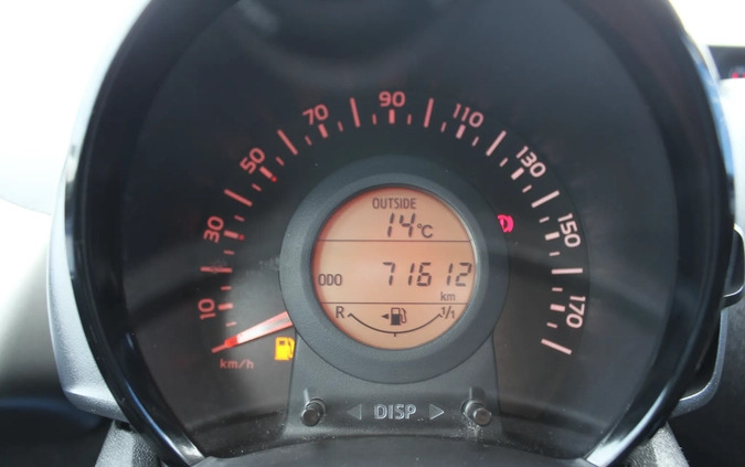 Citroen C1 cena 32900 przebieg: 71000, rok produkcji 2018 z Oborniki Śląskie małe 407